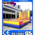 Sticky Sporting Inflatable Velcro Wall with Two Suites